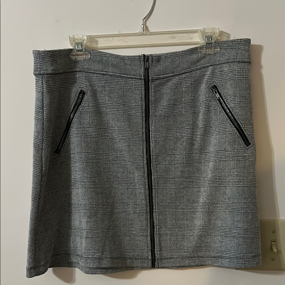 GAP Gray Mini A line Skirt